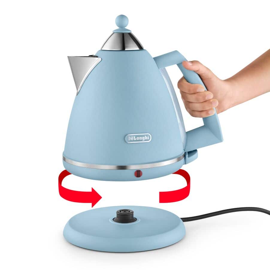 DeLONGHI : Argento Flora Kettle - Blue - Image 4
