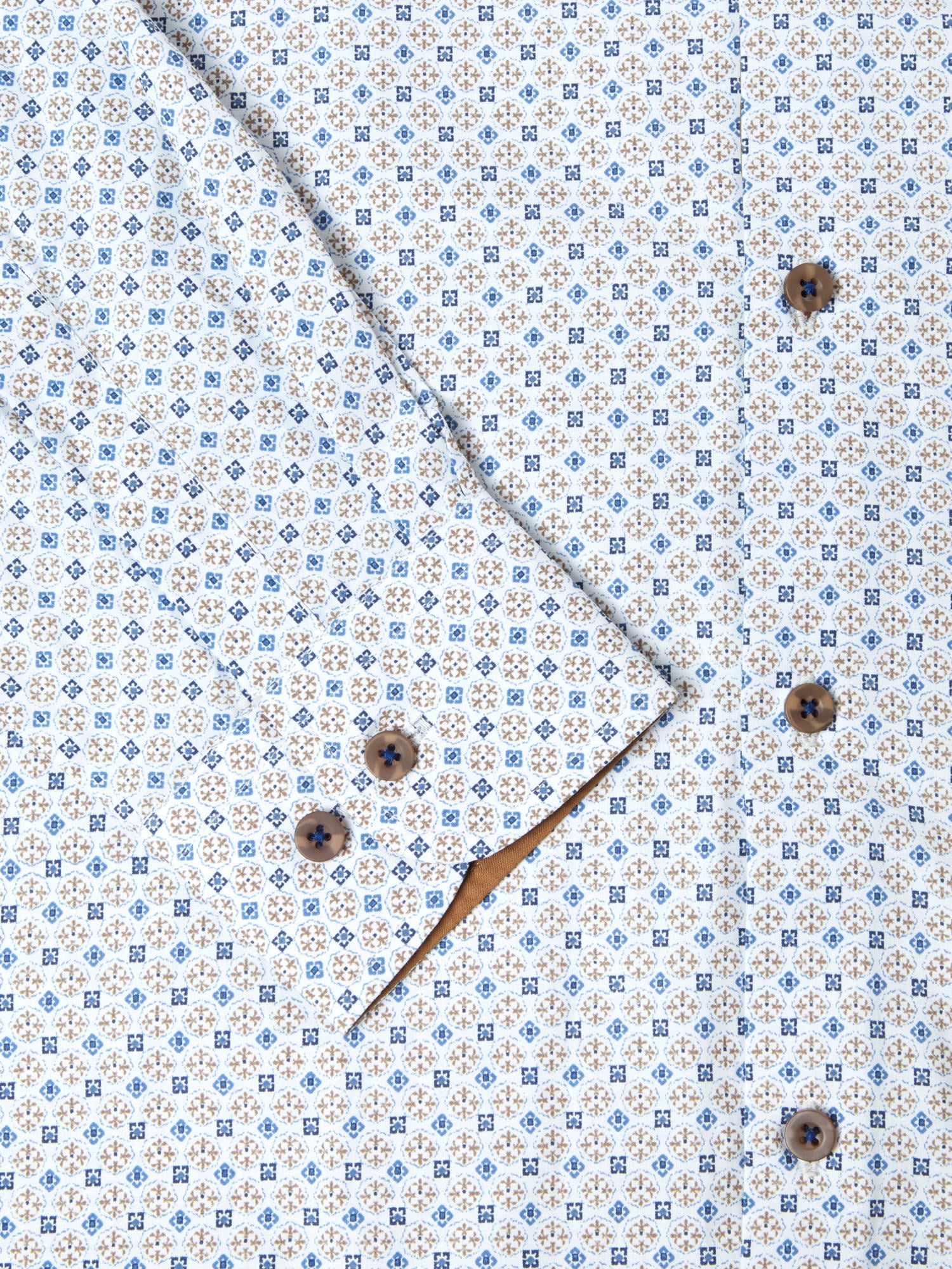 DG'S DRIFTER Geneva Long Sleeve Casual Shirt - Tan - Image 3