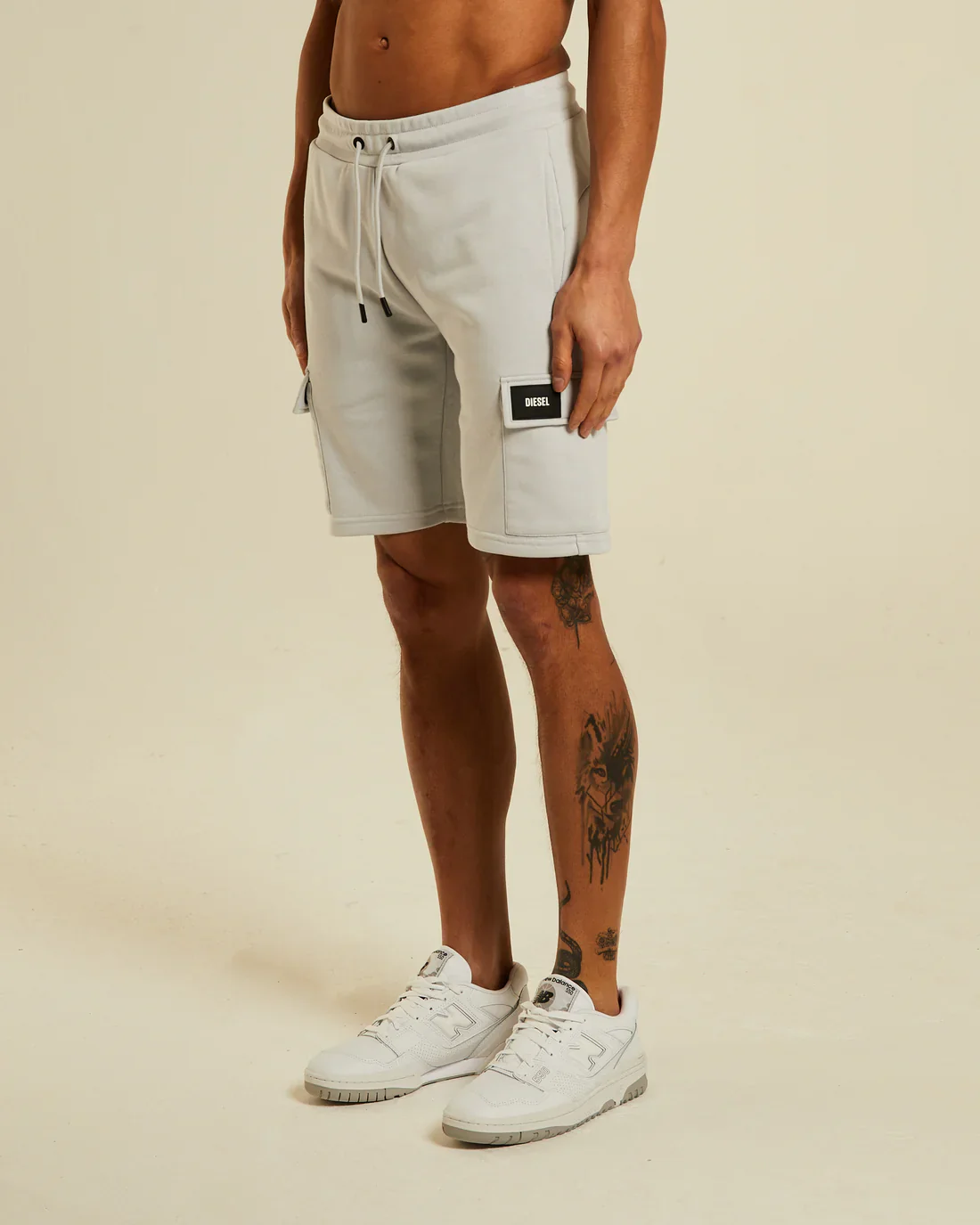 DIESEL Men's Kenobi Shorts - Grey - Image 2