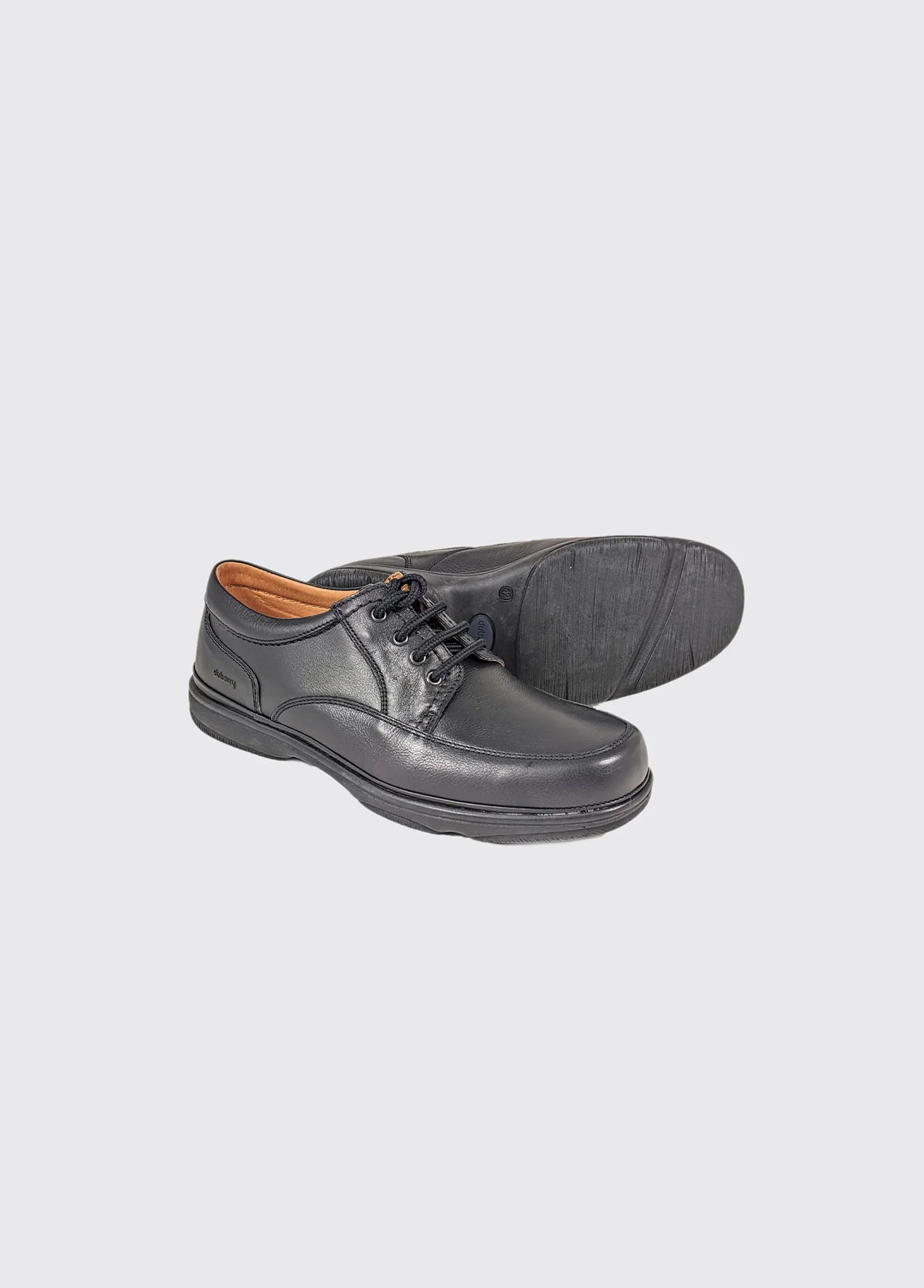 DUBARRY Men's Bide Extra Wide Lace-Up Shoe - Black - Image 2