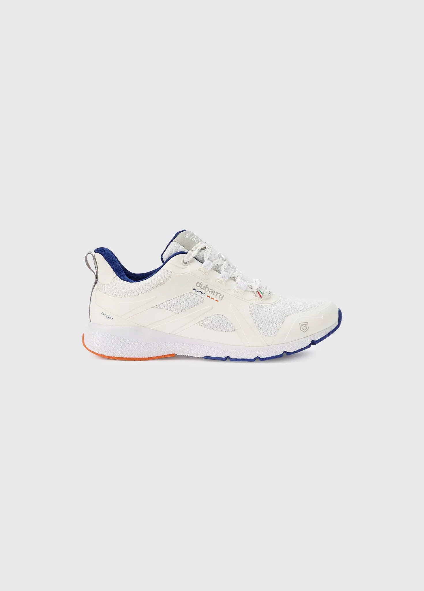 DUBARRY Women's Cowes Waterproof Trainer - White - Image 3
