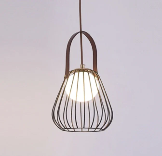 FERVOR & HUE : Handbag Ceiling Light Pendant - Black