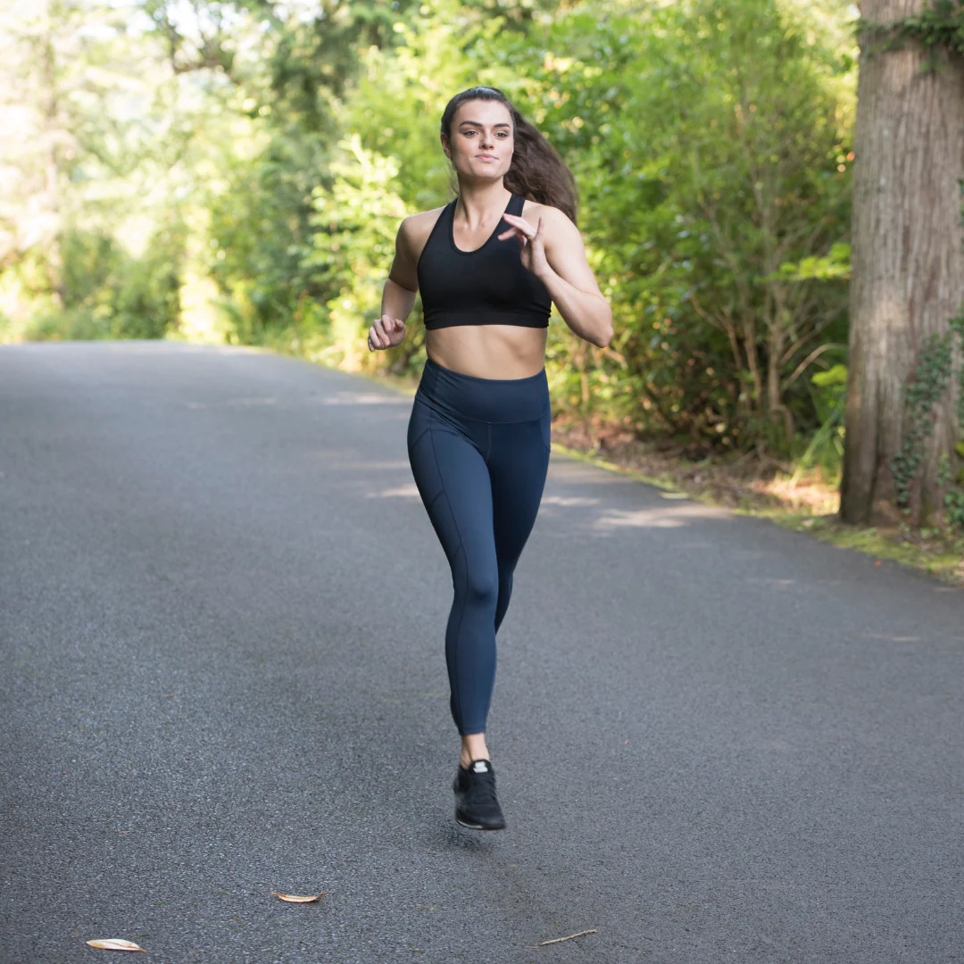 FIT PINK Elevate Full Length Gym Leggings - Navy - Image 10