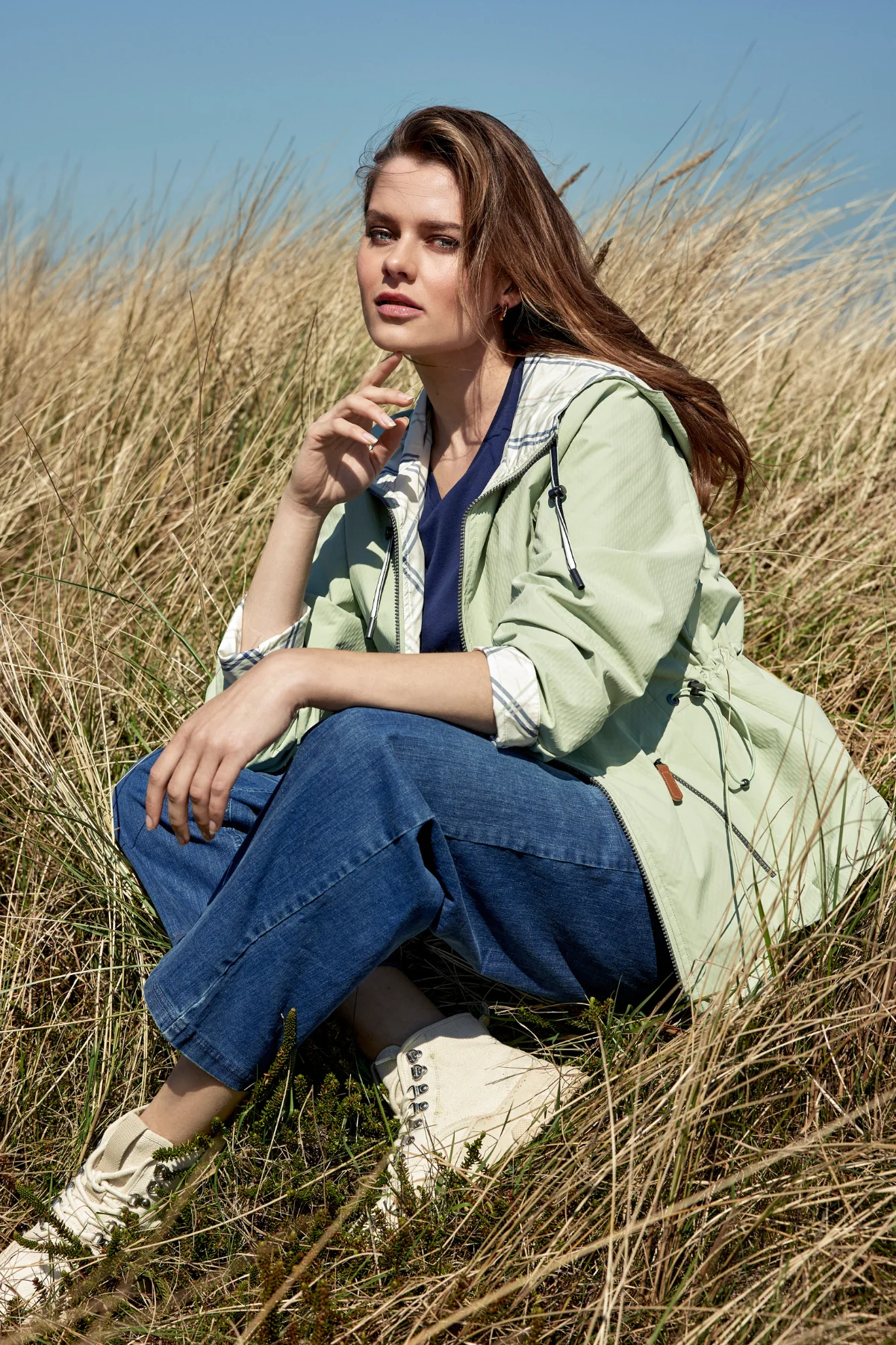 FRANDSEN Reversible Jacket - Sage