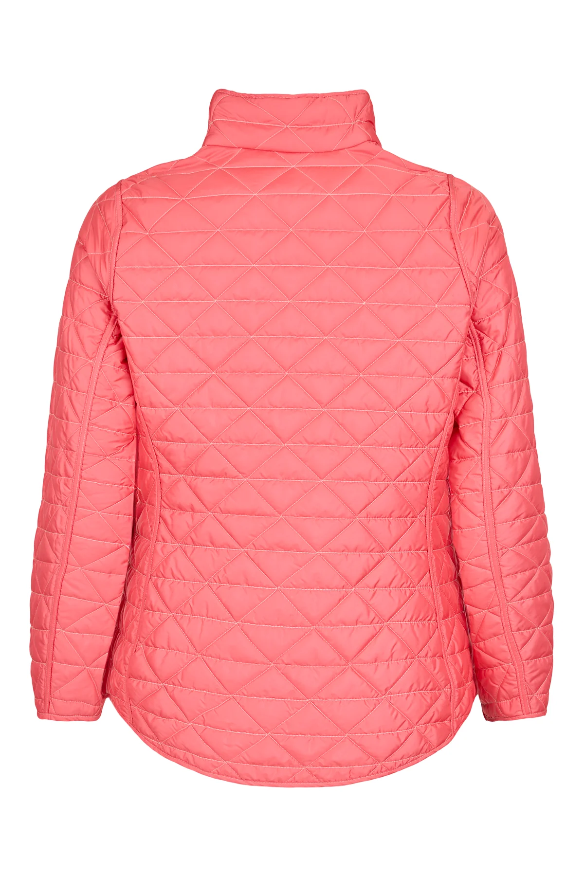 FRANDSEN Reversible Leopard Jacket - Coral - Image 6
