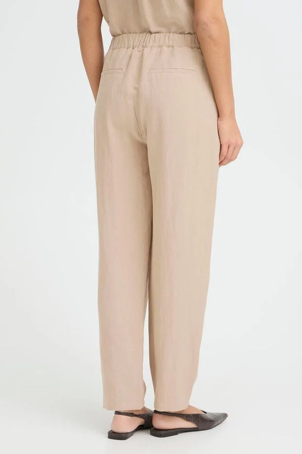 FRANSA Adah Pants - Tan - Image 3