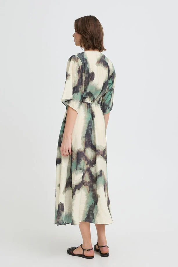 FRANSA Ayla Marble Dress - Mint - Image 4