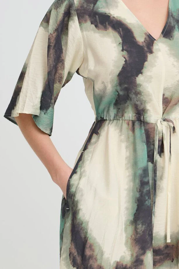 FRANSA Ayla Marble Dress - Mint - Image 5