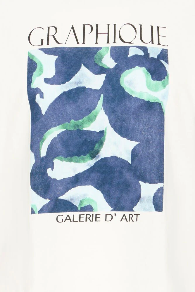 FRANSA Wrenly Graphic T-Shirt - Image 3