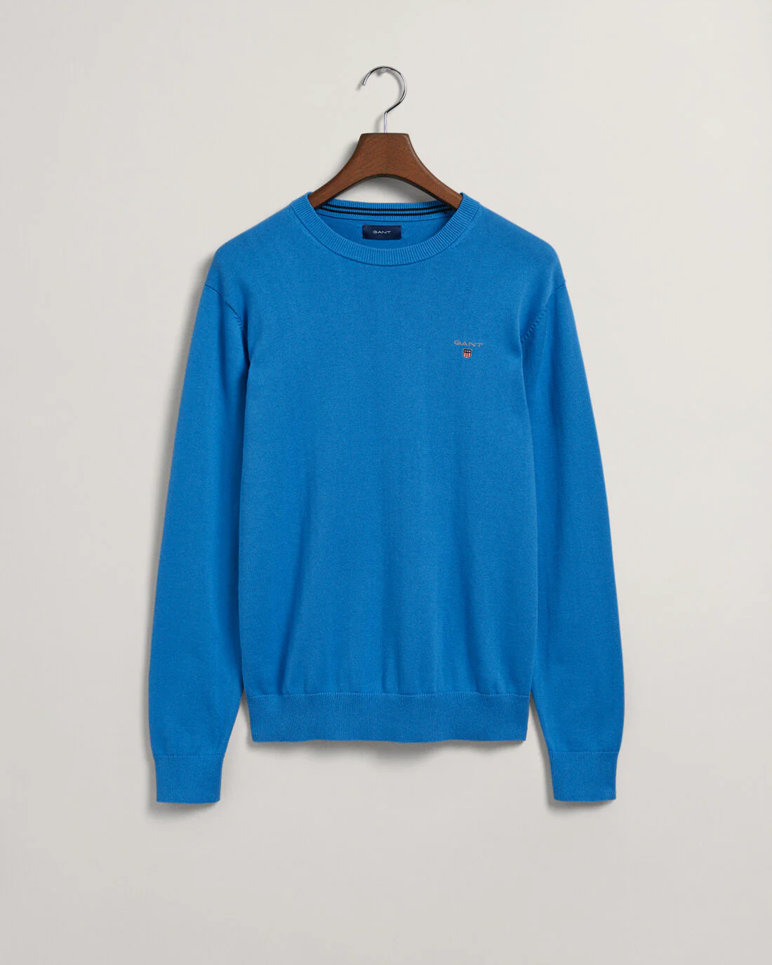 GANT : Classic Cotton Crew Neck Sweater - Image 3