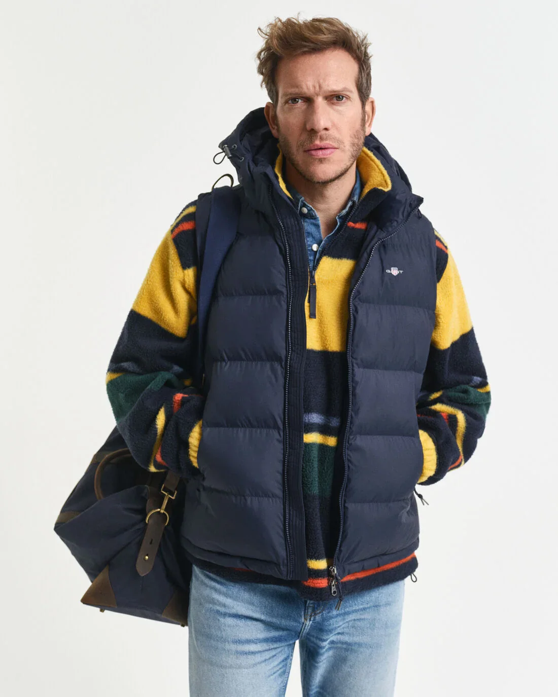 GANT Cloud Vest - Navy - Image 2