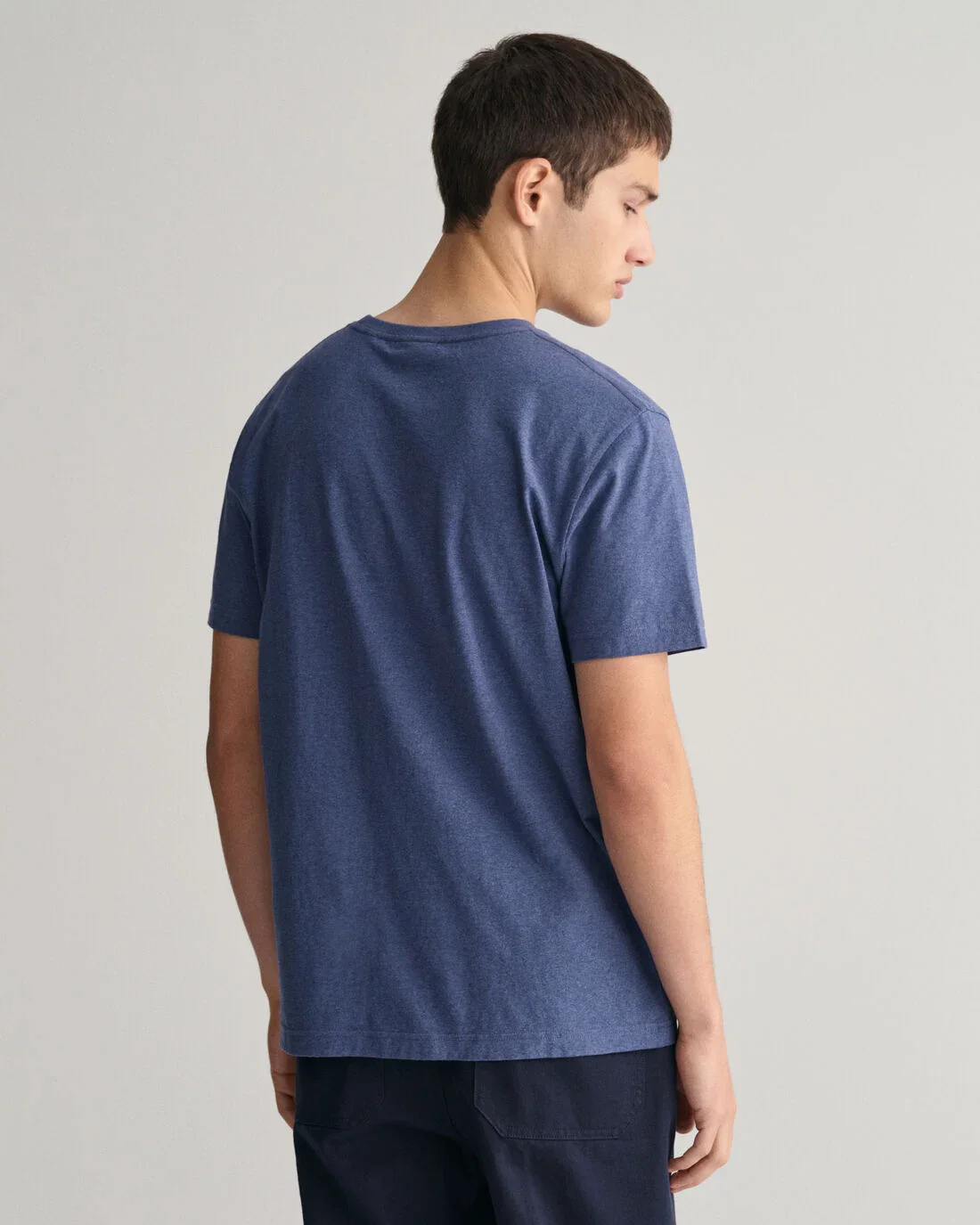 GANT Regular Shield T-Shirt - Blue - Image 3