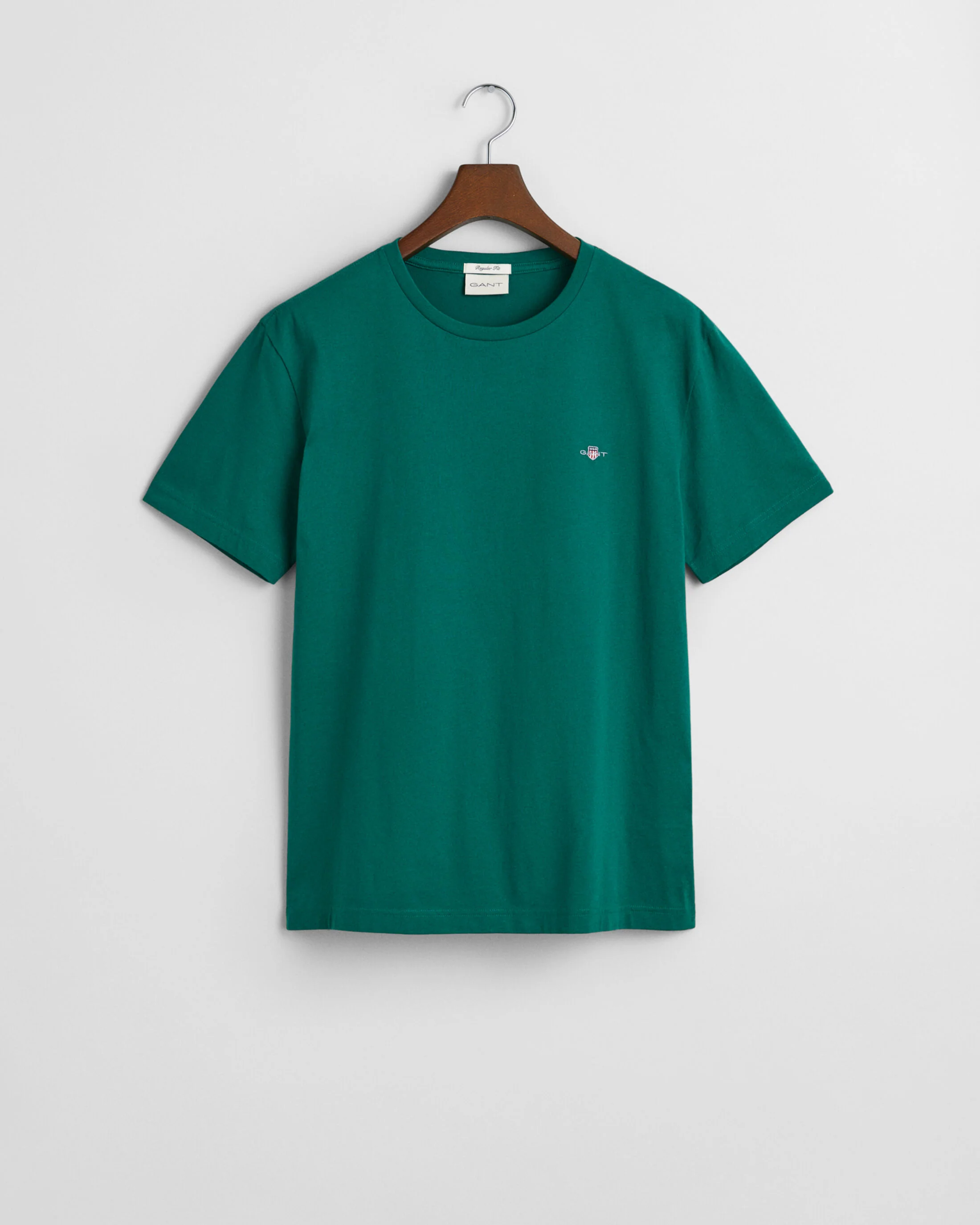 GANT Regular Shield T-Shirt - Deep Forest Green - Image 5