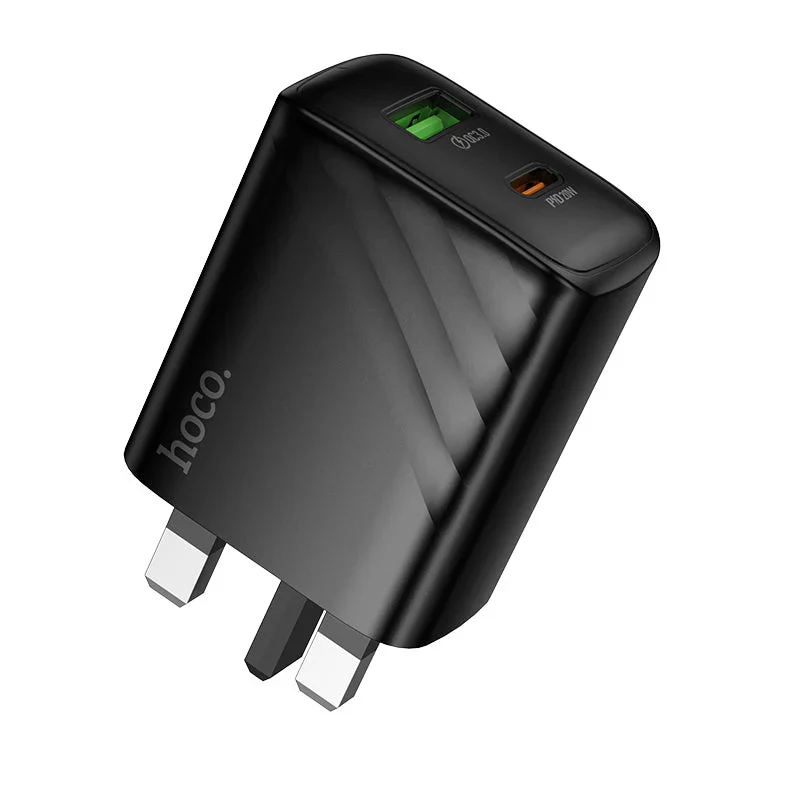 HOCO CS25B Dual Port PD20W+QC3.0 Charger - Image 3
