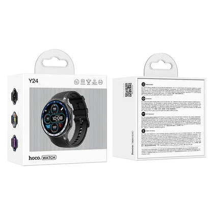 Hoco Y24 AMOLED Smart AMOLED IP67 Sports Watch Call Version - Image 5