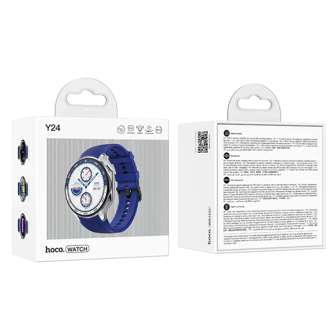 Hoco Y24 AMOLED Smart AMOLED IP67 Sports Watch Call Version - Image 6