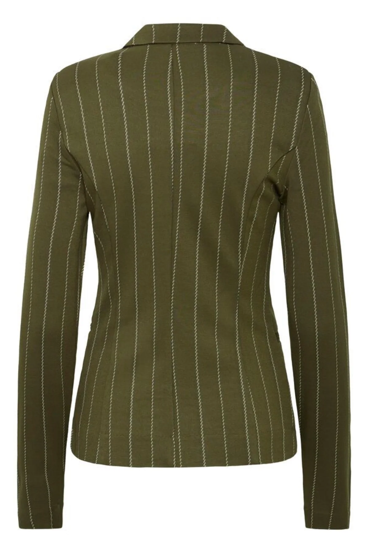 ICHI Ruti Fitted Blazer - Green - Image 2