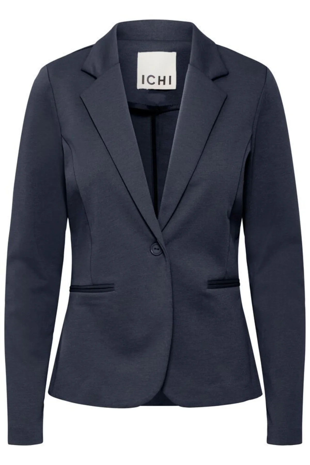 ICHI Kate Blazer - Navy - Image 4