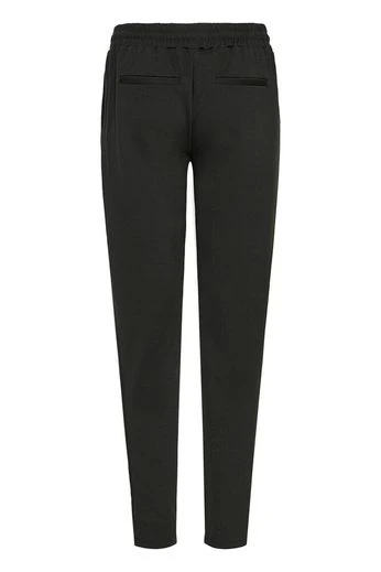 ICHI Kate Regular Length Trousers - Black - Image 3