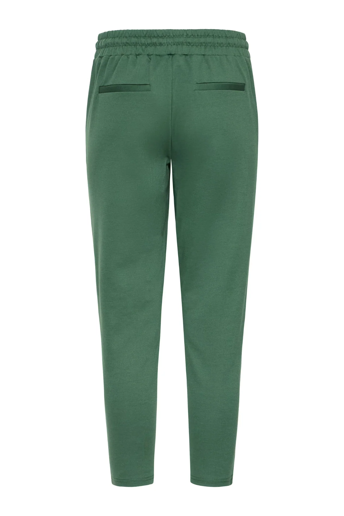 ICHI Kate Cropped Trousers - Green - Image 2