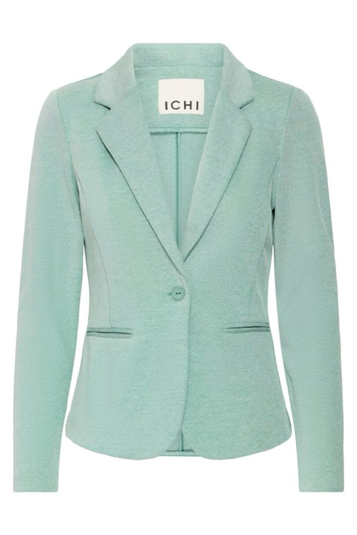 ICHI Kate Pique Blazer - Green
