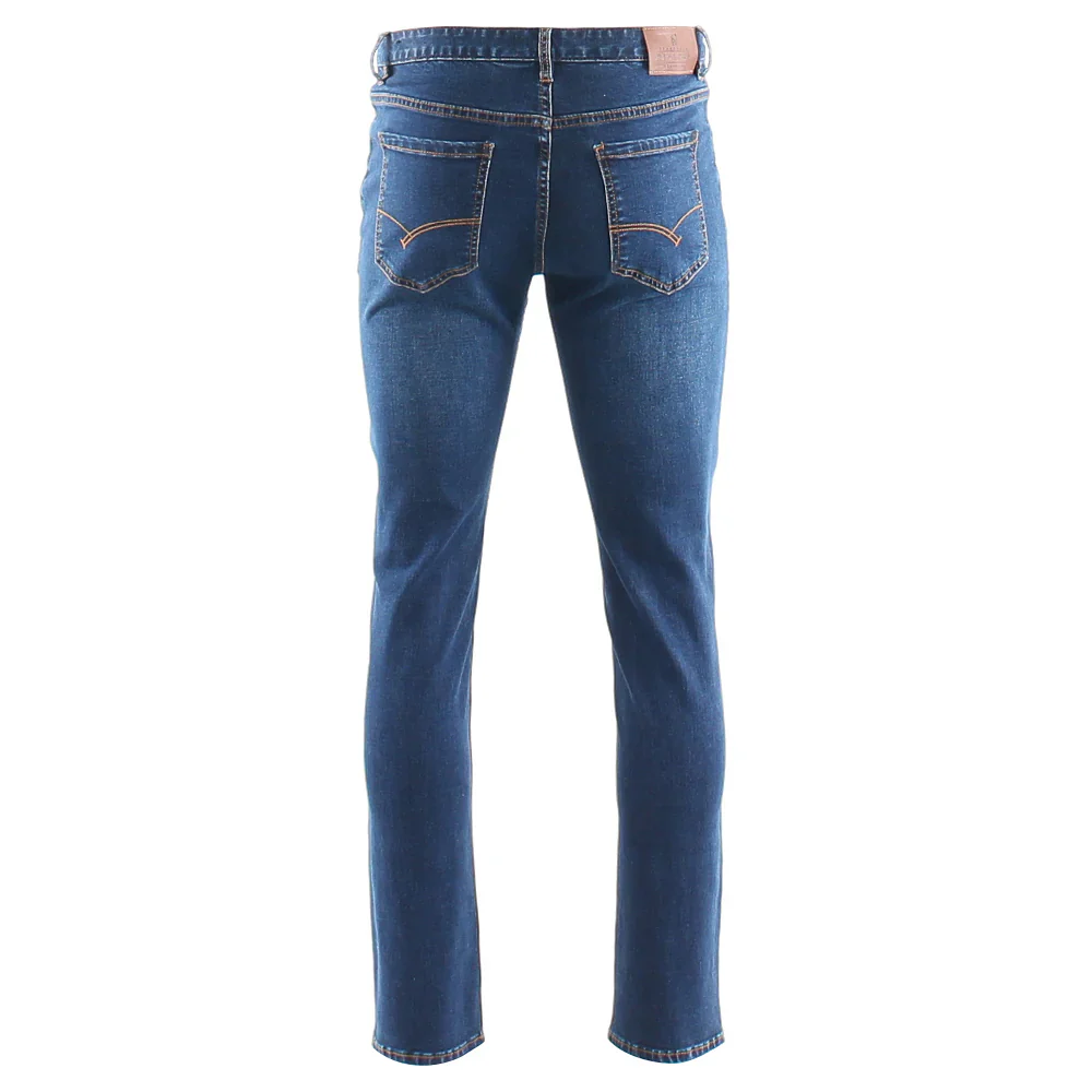 KENROW Men's Frankie Jeans - Mid Blue - Image 5