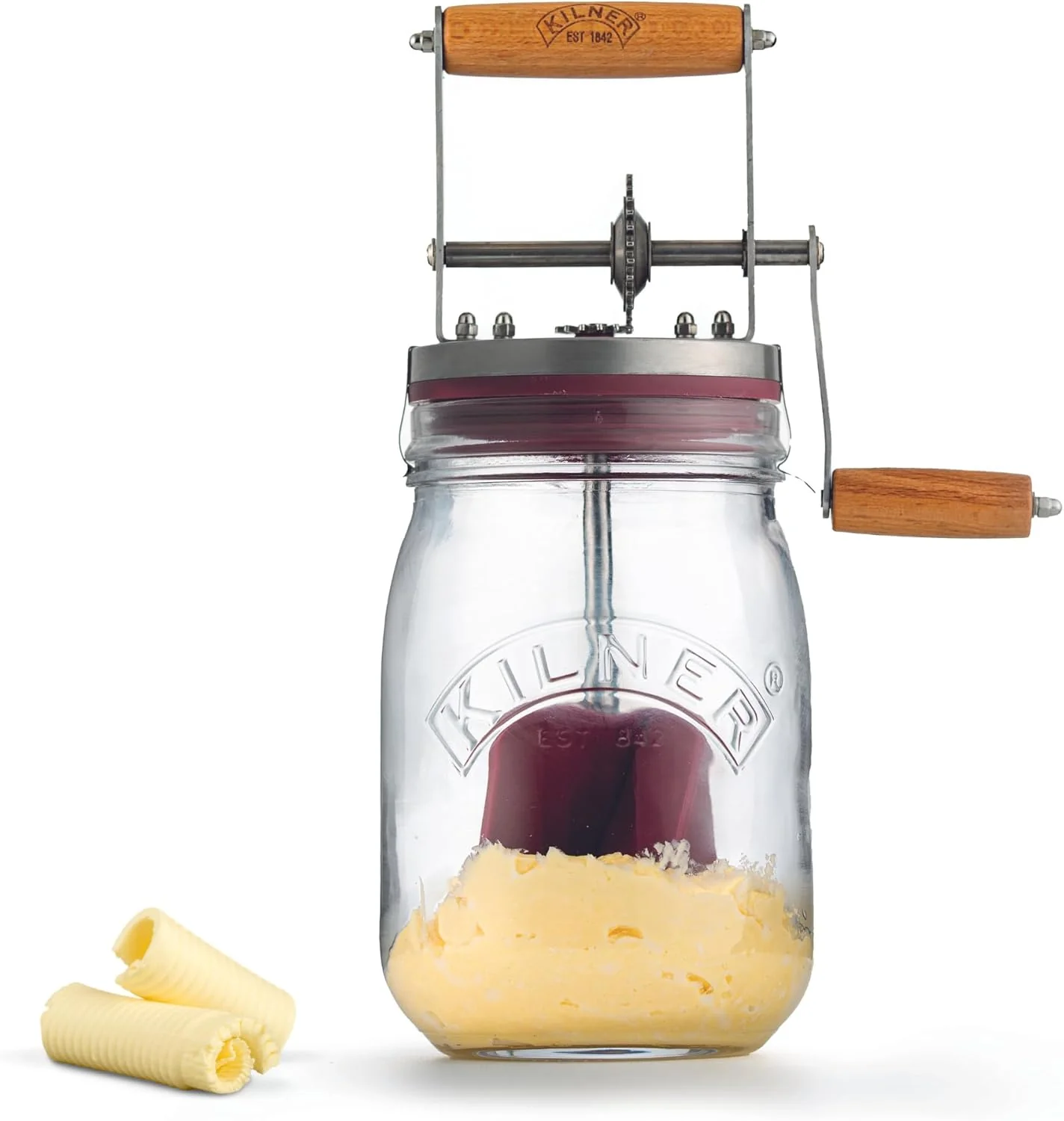 KILNER Butter Churner 1 Litre - Image 4
