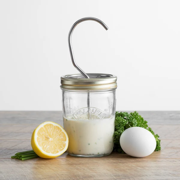KILNER Mayonnaise And Sauce Glass Jar Set - Image 2