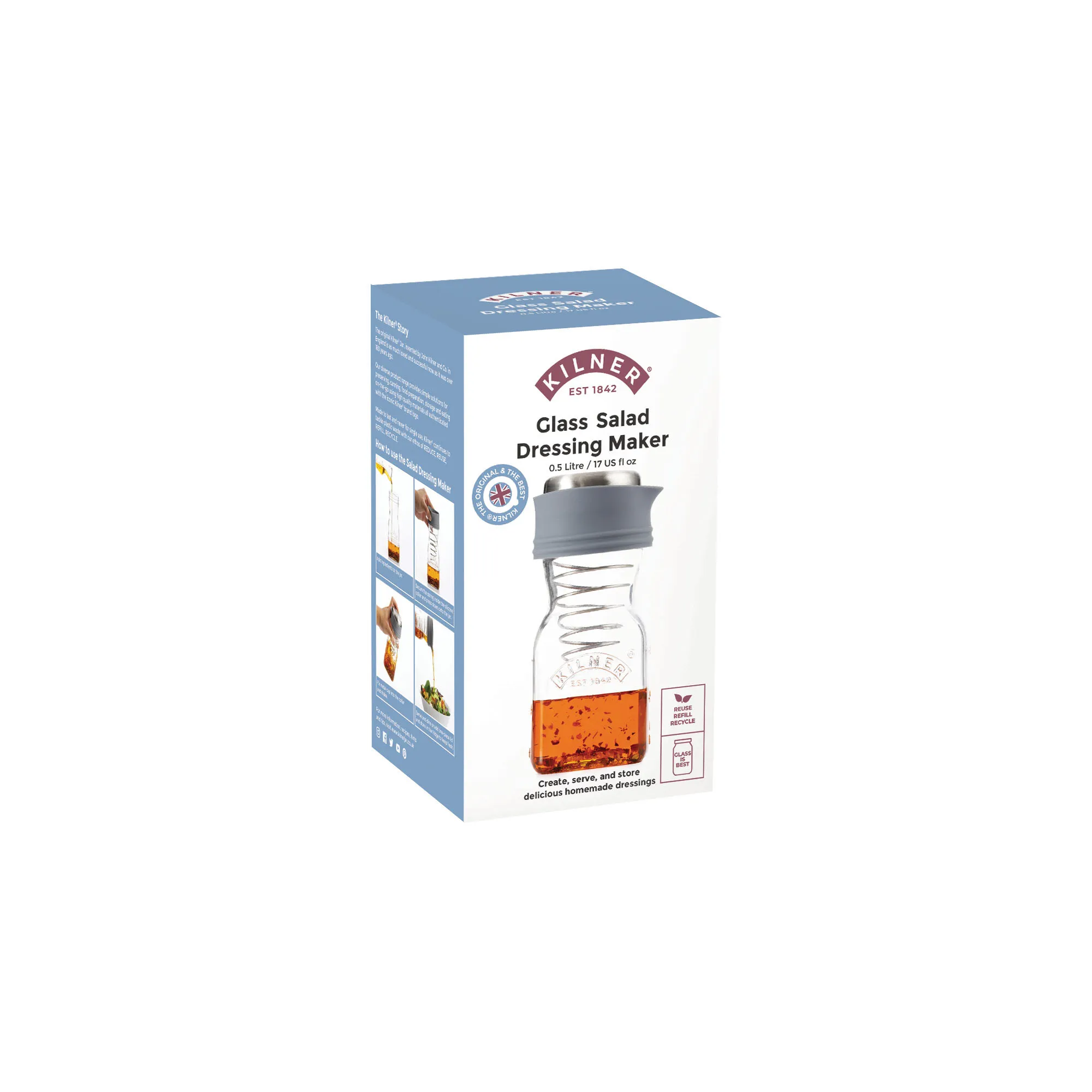 KILNER Salad Dressing Maker - Image 5