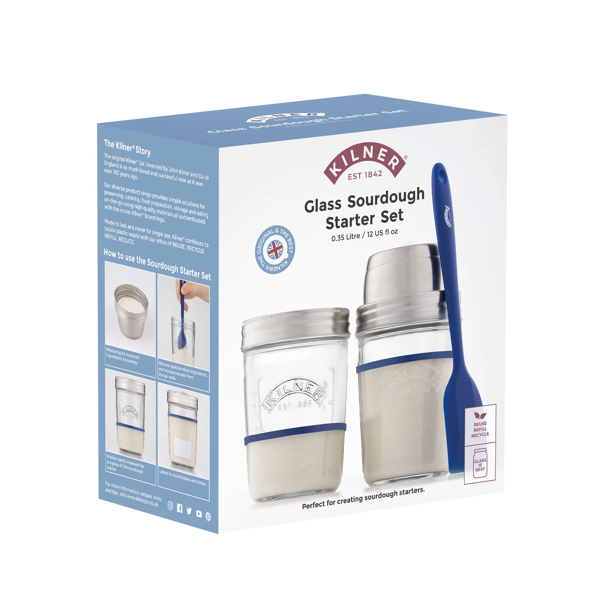 KILNER Sourdough Starter Set
