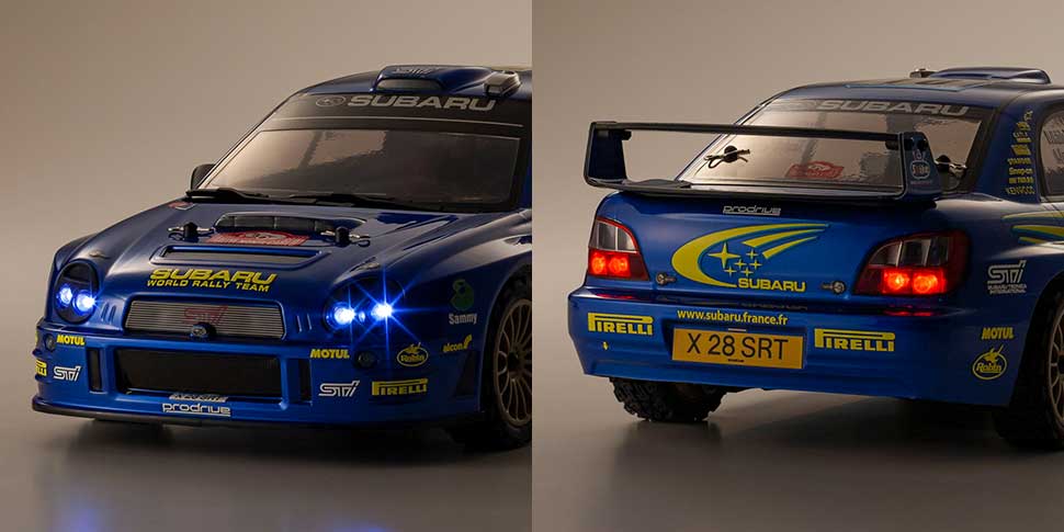 Kyosho Fazer Rally FZ02-R Subaru Impreza WRC 2002 1:10 Readyset - Image 6