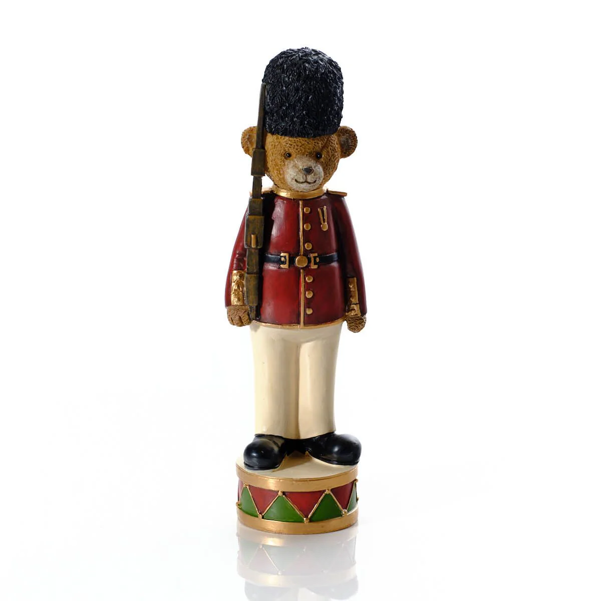 LANGS Bear Soldier Resin Figurine 29.5cm - Image 2