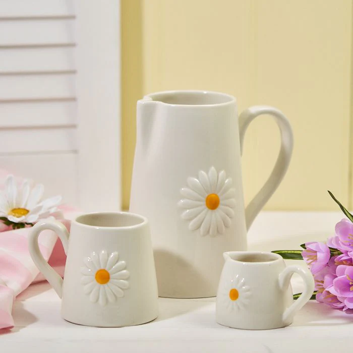 LANGS : Daisy 3D White Mug - Image 2