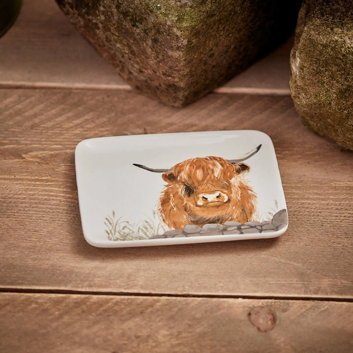 LANGS Dougal Highland Cow Trinket Dish - Image 2