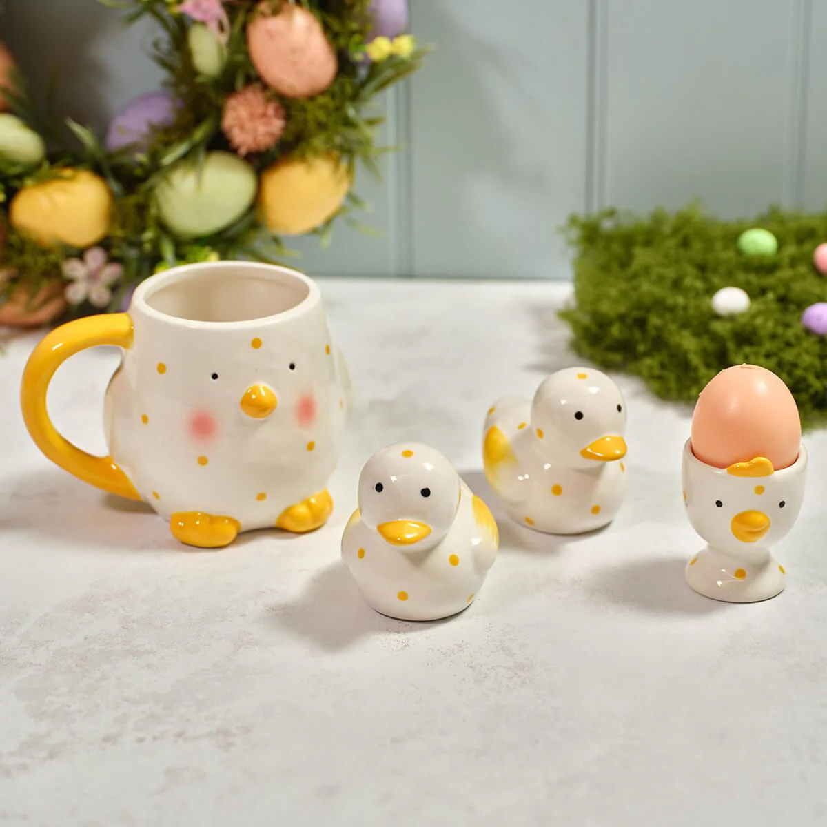 LANGS Easter Spotty Duck Salt & Pepper Set 7cm - Image 5