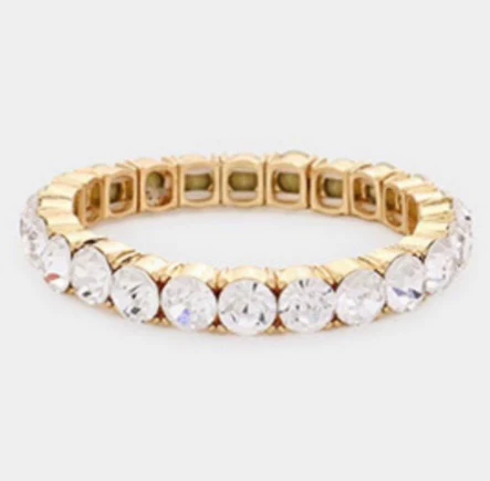 LAVEESHA Gold Crystal Bracelet
