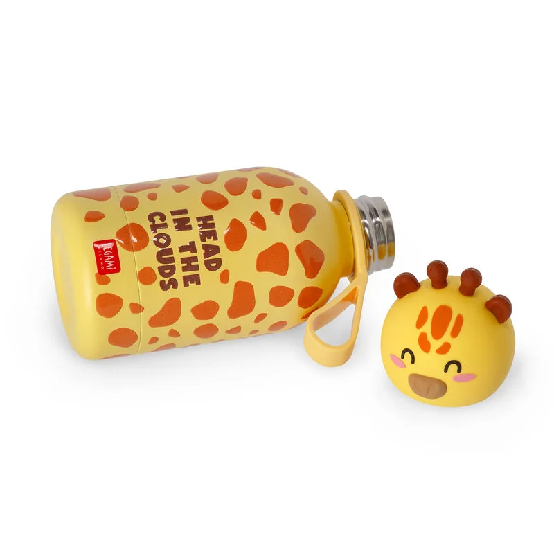 LEGAMI Kids' Vacuum Bottle - Hot&Cold BFF - Giraffe - Image 5
