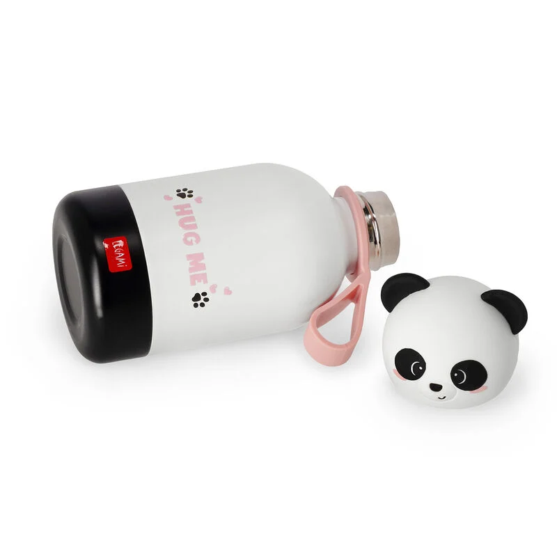 LEGAMI Kids' Vacuum Bottle - Hot&Cold BFF - Panda - Image 5