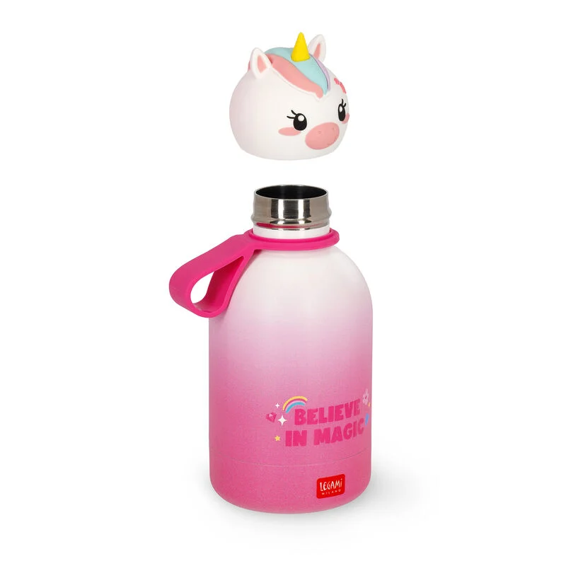 LEGAMI Kids' Vacuum Bottle - Hot&Cold BFF - Unicorn - Image 6