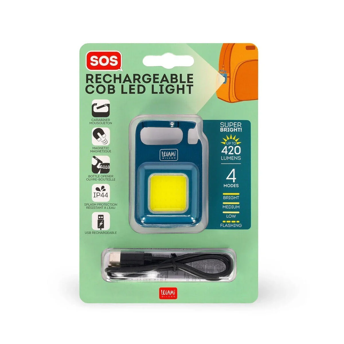 LEGAMI Rechargeable Cob LED Light