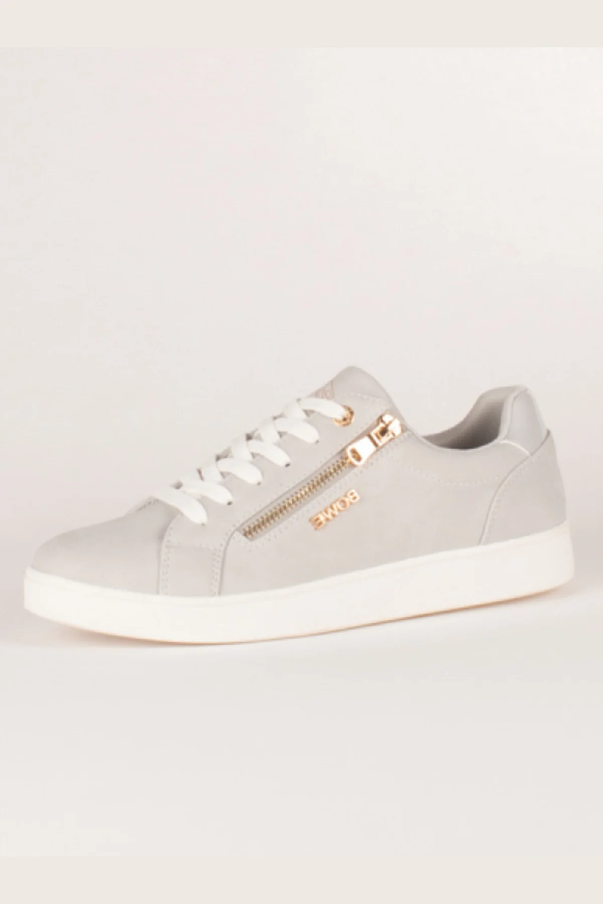 LLOYD & PRYCE Women's Flucher Laced Trainer - Grey