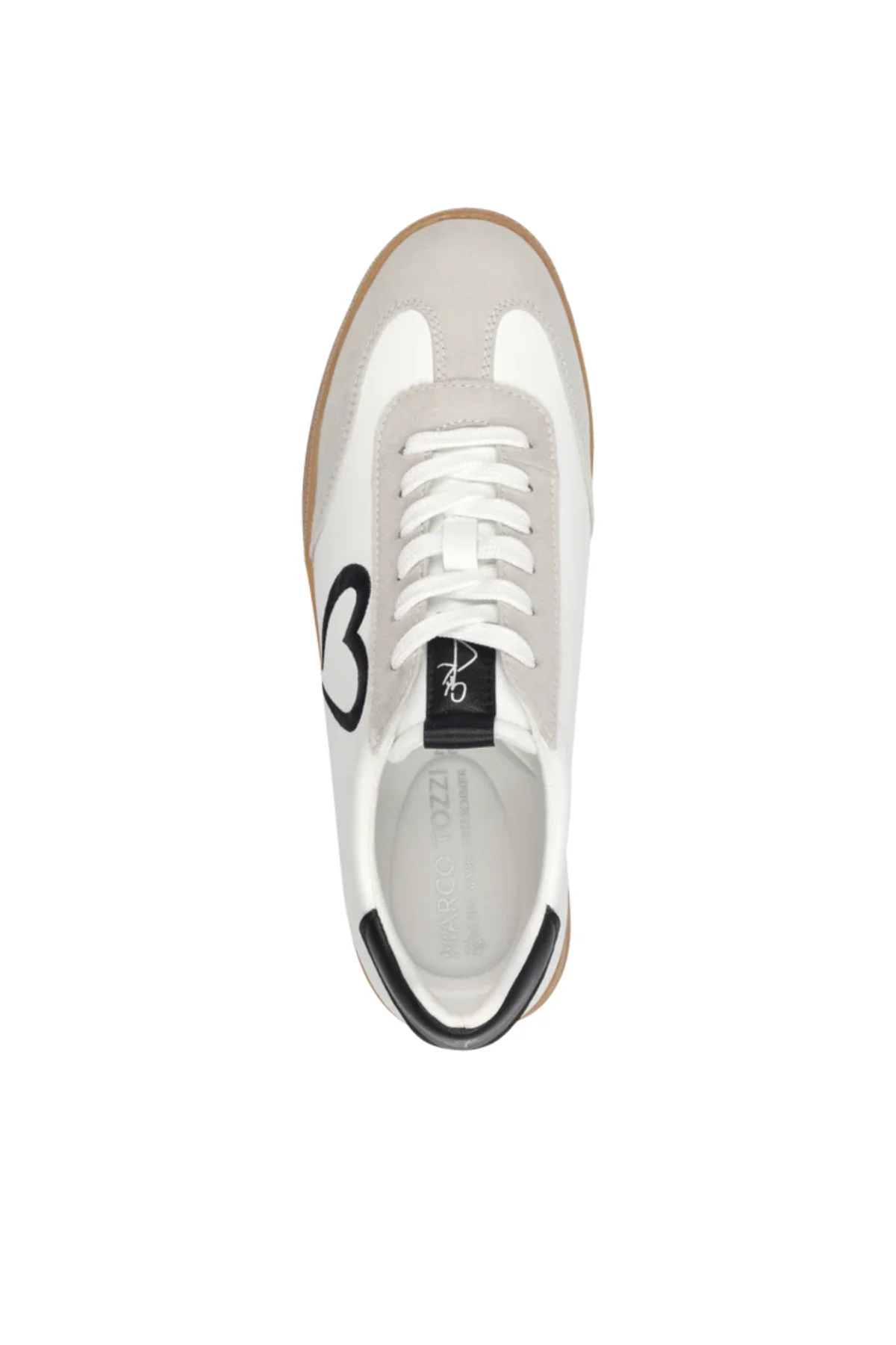 MARCO TOZZI Heart Trainers - White - Image 3