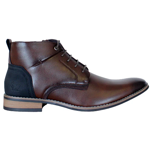 MARCOZZI Men's Rennes Side Zip Boots - Brown