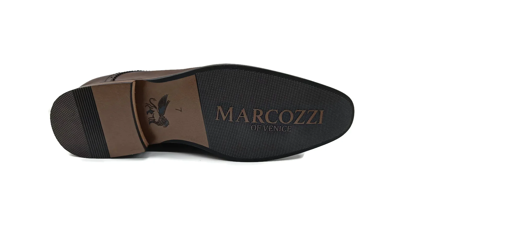 MARCOZZI Prague Formal Shoe - Brown - Image 3