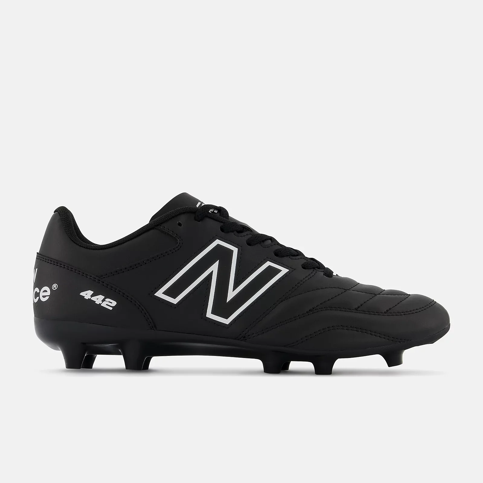 NEW BALANCE Men's 442 V2 Academy FG Football Boots - Black - Image 3