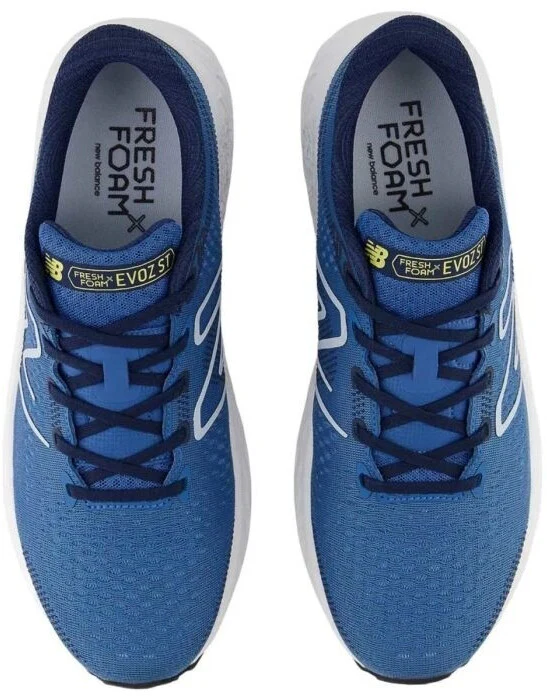 NEW BALANCE Men's Fresh Foam EVOZ Stability Shoes - Navy - Image 3