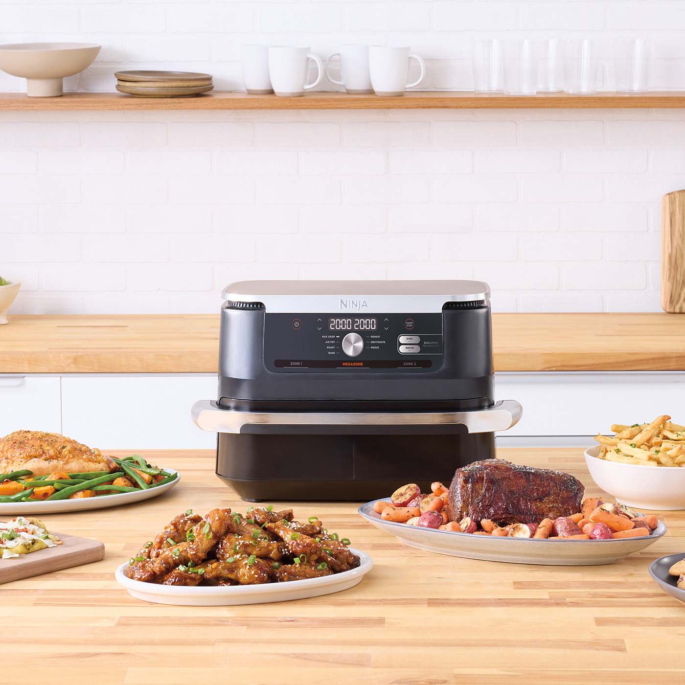NINJA Foodi FlexDrawer Dual Air Fryer 10.4L AF500UK - Image 2