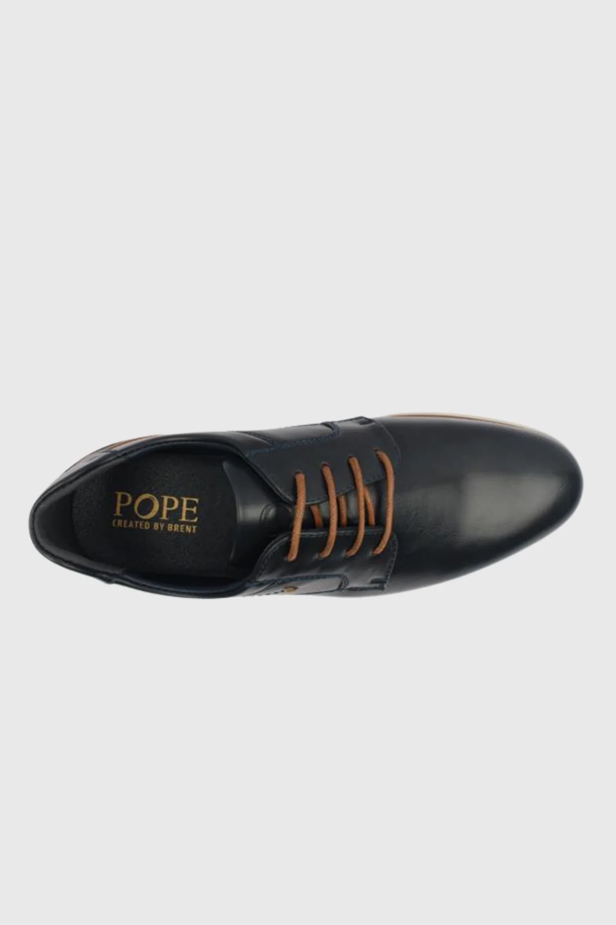POPE BY BRENT Men's Doyleston Shoes - Navy - Image 3