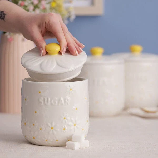 PRICE & KENSINGTON Daisy Sugar Storage Jar 700ml