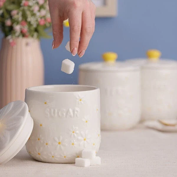 PRICE & KENSINGTON Daisy Sugar Storage Jar 700ml - Image 3